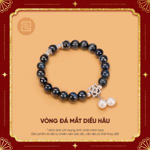 VÒNG HEMATITE PHỐI MOONSTONE