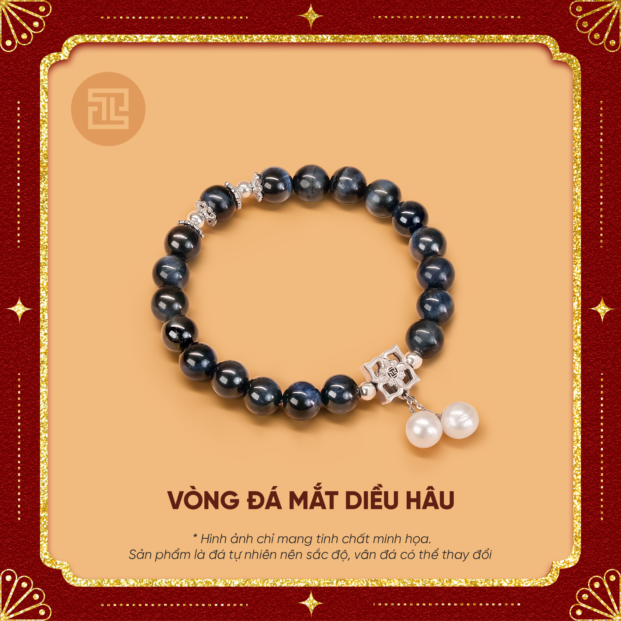 VÒNG HEMATITE PHỐI MOONSTONE